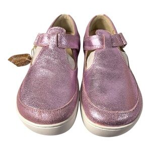 Birkenstock Kids Metallic Rose Mary Jane Shoes – Size 35